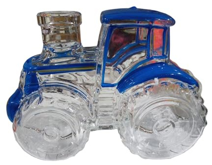 Zunetsutock Traktor-whiskykaraff, glasflaska för alkohol, dekorativ karaff, konjak-tequila-bourbon-vinbehållare | bar kontor restaurang inredningstillbehör, kreativ present Mas