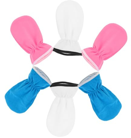 Veemoon Hand Spa Handschuhe aus Fusselfreiem Material 3 Paar Paraffin Badehandschuhe für Verbesserte Durchblutung und Pflegewirkung für Damen und Wellnessanwendungen