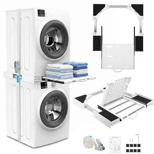 Kit de Superposition Universel 42–73 cm pour Lave-Linge