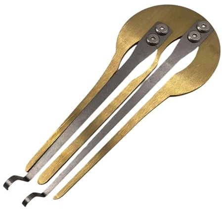 Maultrommel – Metall-Mundinstrument, traditionelles Volksmusikwerkzeug, lustige Maultrommel, vibrierender Klangresonator, kompaktes Handdesign, langer Schwanz | Mund-Harfen zum Spielen von Rhythmus