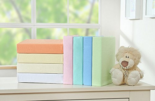 Spannbettlaken Frottee weiß für Babybett 140 x 70 cm