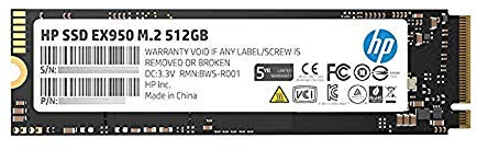 SSD 512GB HP M.2 PCI-e NVMe EX950 retail