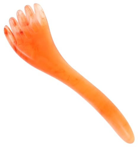 KOMBIUDA Jade Kamm Gesichtsmassagegeräte Natur-jade-kamm Handgefertigtes Massagegerät Kopfhautmassagekamm Gesichtsmassage-tool Werkzeug Abzug Krallen Massieren Handbuch