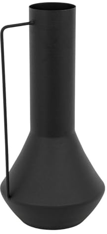 Atmosphera - Metallvase Sylvain schwarz h35cm