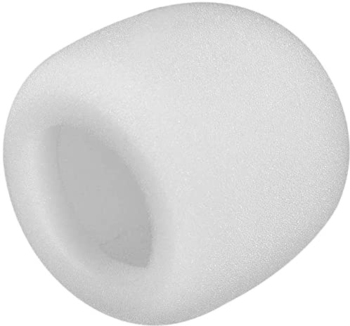 XYWHPGV Épaissir la couverture de micro en mousse éponge de type boule Microphone à main Protection pare-brise blanc pour la diffusion KTV(1ac12 25e8c f1794 94f3d 477ee 3d1f2