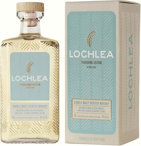 Lochlea Ploughing Edition Second Crop | Single Malt Scotch Whisky | Fruity & Sweet with a Kick of Peat | Matured in 100% Ex-Islay Barrels | Limited Edition Seasonal Release | 46% ABV | 70cl Gift Box
