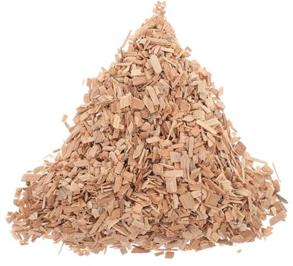 ibasenice Bolsa de Chips de Madera de Hickory para Ahumar Chips Naturales para BBQ Cocción de Carnes Cócteles y Cocina Molecular Compatible con Parrillas Gas y Aromático