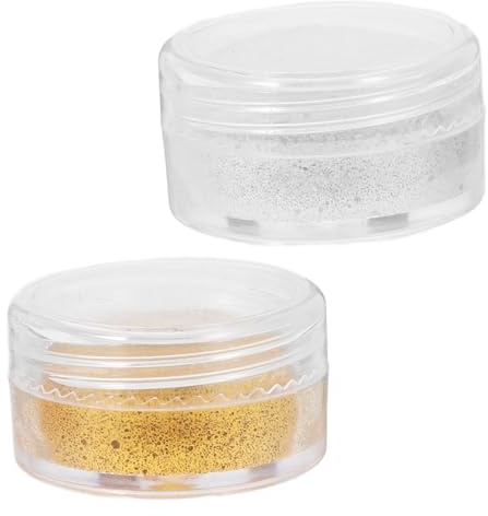 VILLFUL 2 STÜCK Watercolor Set Teilig Glänzende Aquarellfarben Gold Silber Farbe Professionelle Vielseitige Wasserfarben für und Stoffmalerei Leicht Mischbar für Künstler und DIY Projekte