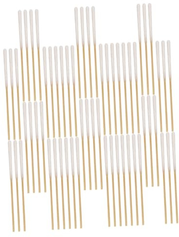 WOFASHPURET Cotton Fioc per Trucco da Donna in Cotone Assorbente, Bastoncini Lunghi 60 Pezzi, Accessori Make Up per Pulizia Dettagliata e Rimozione Trucco Quotidiana
