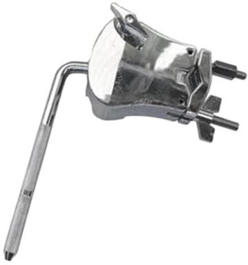 LIXSAZSE Abrazadera para tom y soporte de batería, hardware de montaje fácil instalación para bateristas que buscan accesorios confiables, abrazadera para soporte platillos y tom, para bombo.