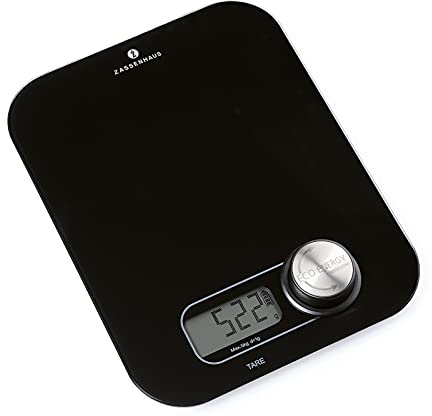 Zassenhaus Eco Energy Digital-Waage Schwarz One Size