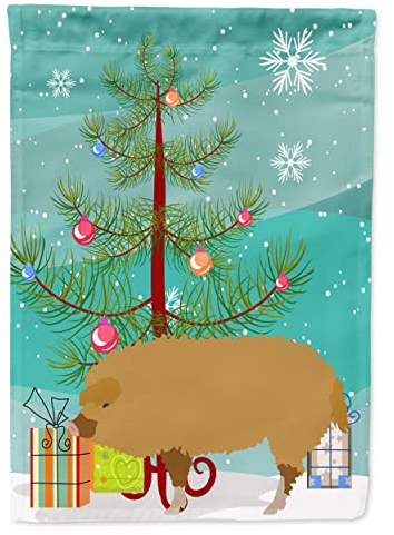 Caroline 's Treasures bb9301gf Ungarische mangalica Pig Weihnachten Dekorative Garten Flagge, Multicolor