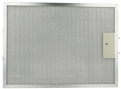 vhbw filtro Anti-Grasso Permanente compatibile con AEG DU 4161-M 94212274401, DU 4161-W 94212274501 cappa da cucina - 38 x 28,3 x 0,9 cm, metallo