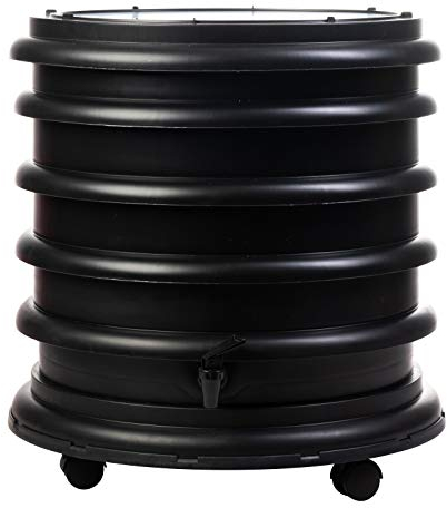 WORMbox | Wormery Worm Farm composter 3 Black Trays | 48 liters | Organic Waste Compost, make your Worm Castings