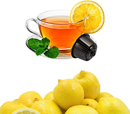 32 Capsule Te Al Limone Solubile Compatibili Nescafe Dolce Gusto - Bevanda The in Cialde