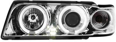 Scheinwerfer für BMW E38 7er 1994-2001 3D LED Angel Eyes
