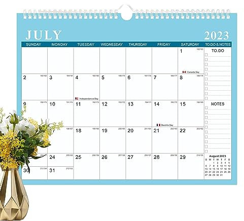 Hailerio Kalender Wandkalender 2023 2024 Großer Monatskalender Juli 2023 Bis Dezember 2024 - Familienkalender 2023/24 Im 4 Querformat Familienplaner Kalender 2024 Jahreskalender Planung