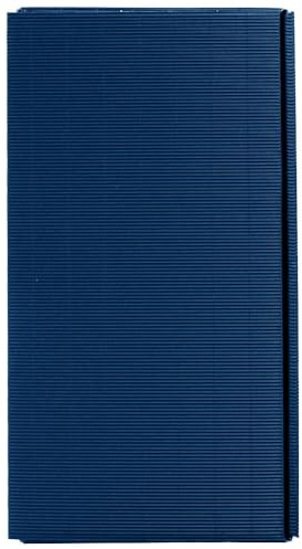 2er Weinkarton, Geschenkkarton, Dunkelblau, Wellpappe, 36 x 19,2 x 9,5 cm, 25 Stück