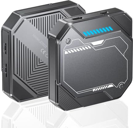 TIMEKNOW Adattatore CarPlay senza Fili Android 13 con YouTube Netflix Streaming Video Carplay Wireless Adapter per iPhone Airplay e Android Auto Mirroring Car Play per Auto con CarPlay Cablato