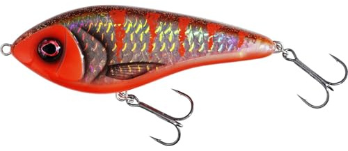 Westin Swim Glidebait 12 cm Suspending 3D Rocky Red