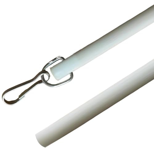 Curtain Rod - Curtain Pole | Curtain Draw Rods | Acrylic Curtains Rod,Invisible Curtains Rod Transparent Drapery Wand | Versatile Curtains Assistance Curtains Push Wand for Home Hotel