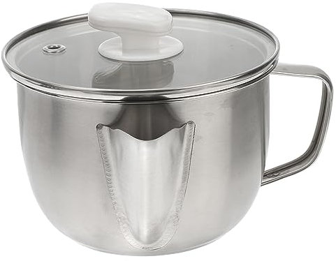MAGICLULU Recipiente De Acero Inoxidable 304 Para Caliente Olla Para Almacenar Ollas Con Filtro Para Cocinar Y Facilitar El Consumo De Sopa