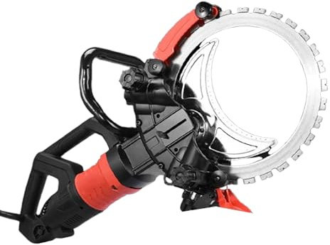 WHYYDSS 8980W 16 in Toroidal Electric Concrete Saw with Water Fed Dust Suppression, Electric Concrete Saw Concrete Cutter, 3000RPM Brushless Concrete Wall Groove Ring Saw