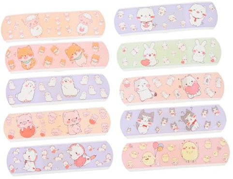 Gogogmee Vendajes Impermeables Adhesivos para Primeros Auxilios Adhesión Médica Resistente y Protector Transpirable para Nudillos y Articulaciones
