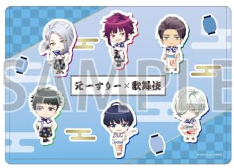 A3! x Kabuki 08 Winter Set [Mini Calilast] Character Clear Case