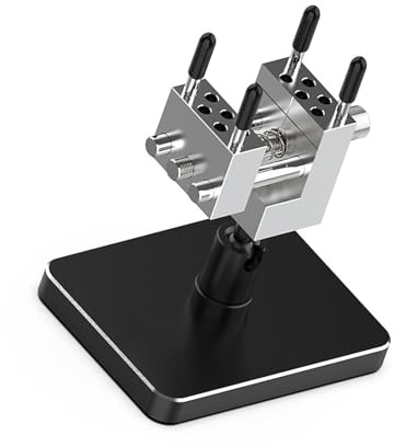 Mehrfach Abgewinkelte Verstellbare Schraubstocksysteme Mit Rostfreier Oberfläche Und 360-Grad Drehmechanismus Für Detaillierte Projekte. Stahlschraubstock Mit Rostfreier Oberfläche