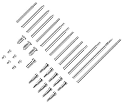 RCGOFOLLOW Klarinetten Reparaturschrauben, Zubehör für Holzblasinstrumente, langlebige Teile, Musikreparaturset, 100 neu und robust