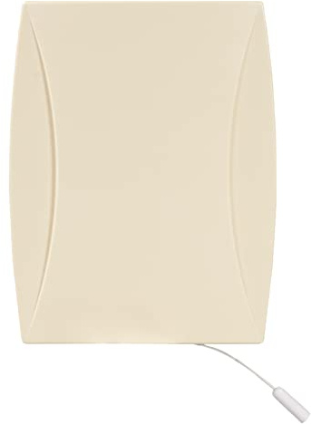Elektromechanischer, kablegebundener Gong, einfach zu bedienen, aus hochwertigem Kunststoff, einfach und schnell zu montieren, Zwei-Ton Bim-Bam 230V mit Schalter beige GNS-921 / N-BEIGE Sundi Zamel