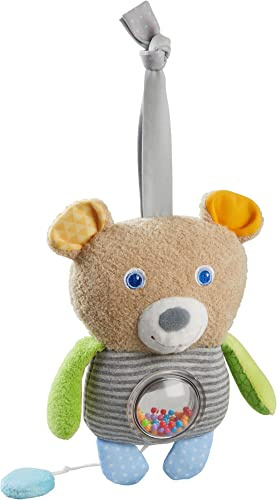 HABA 305409 - Aufziehfigur Bärenspaß, Aufziehfigur ab 10 Monaten, bunt
