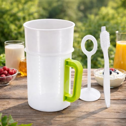 Podoy Multiple Usage Food Strainer Yogurt Strainer Maker 1.5 Quart