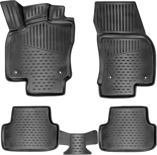 Design 3D Gummimatten Set für Mitsubishi Outlander ab 2019 | PASST Nicht IN Plug IN HYBRID !!!!!