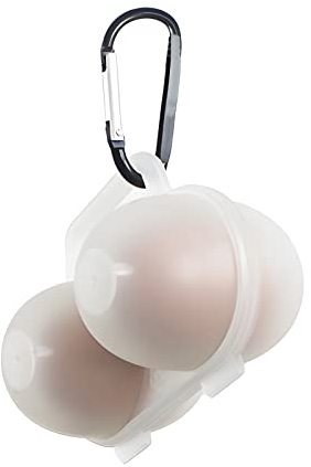 RoseFlower 2 Griglie Porta Uova Plastica da Trasporto, Contenitori Uova Porta Uovo da Frigorifero, Portauova Plastica Porta Uova da Frigo, Portatile Portauova Scatola Uova per Campeggio All'aperto