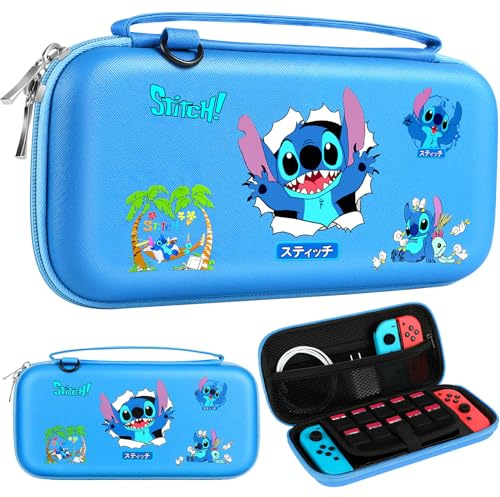 Koecya Joli sac pour Nintendo Switch/Switch OLED, Bluestit, Étui