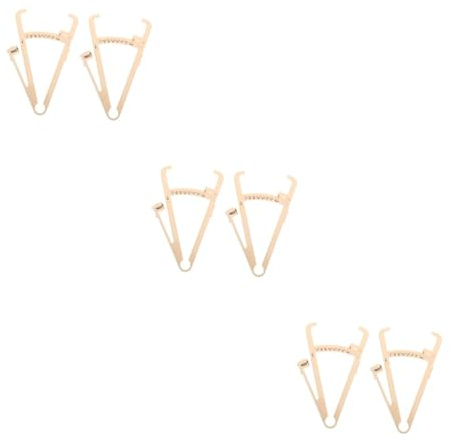 FOMIYES 6 Piezas Pinza De Grasa Cinta Métrica De Grasa Probador De Grasa Corporal Cinta De Medición Digital Calculadora De Grasa Corporal Medición De Pliegues Cutáneos Pinzas De Pliegues