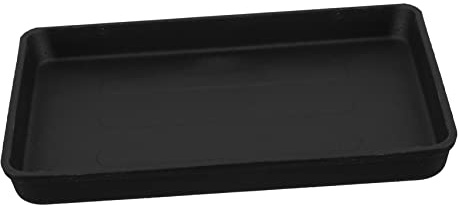 LABRIMP Cast Iron Teppanyaki Pan for Yard Barbecue, Portable Black Griddle