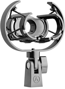 Soporte antivibraciones Austrian Audio OCS8 para OC818, OC18 y OC16 | Soporte elástico tipo araña, desacopla el micrófono del soporte, ajustable, para roscas de 3/8 y 5/8 pulgadas