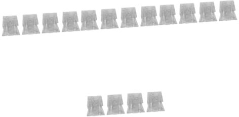 Tofficu 4 Set Strumento Martello Installazione Cuneo Del Martello Strumenti All'aperto Cuneo Pratico Maneggiare I Cunei Cuneo Per Utensile Ferro Da Stiro Argento 4 Pezzi*4