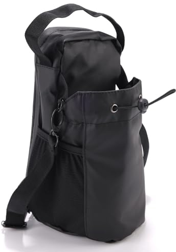 Lyreh Magnetic Water Bottle Bag, Heavy-Duty Large Load Capacity Oxford Cloth Magnetic Gym Sling Bag Waterproof Wear-Resistant Women Men Gym Accessory for Sports Travel Work Fitness