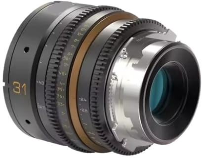 DULENS APO Mini 31mm 43mm 58mm 85mm T2.4 Festbrennweiten-Kinoobjektiv, Vollformat, manuell, große Blendenöffnung, kompatibel mit Canon- und EF/PL-Kameras(31mm T2.4,Canon EF)