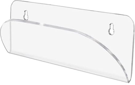 Gralara Skateboard Wandhalterung, Horizontaler Acryl Skateboard Aufbewahrungshalter