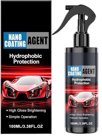 Keramisk Lackförsegling till Personbil - 100 ml Spray Tar Bort - Keramisk Fordonsbeläggning - För Reparation Av Slitage Och Svirler På Ytbehandling Trim Truck SUV RV