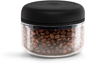 Fellow Atmos | Boîte sous vide pour le stockage du café et des aliments | Récipient hermétique, verre transparent, contenant de taille petite pour grains de café, bocal de 0,4 litres