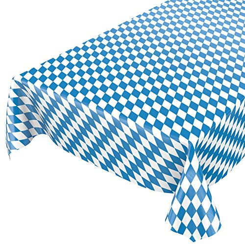 ANRO Vaxduk, bordsduk, vaxduk, bordsduk, bayersk, romb, oktoberfest, 100 x 140 cm