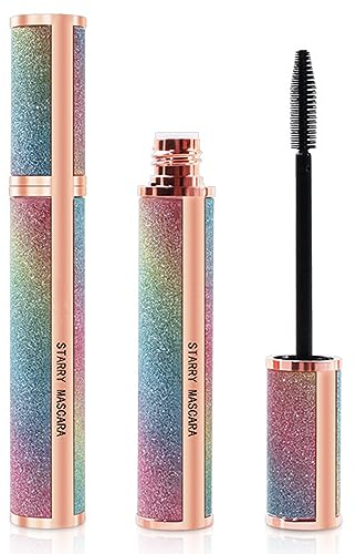 FRXVUC Mascara Étanche et Épaississant - Noir, 4D Imperméable pour des Cils Plus Longs et Épais, Tient Toute La Journée