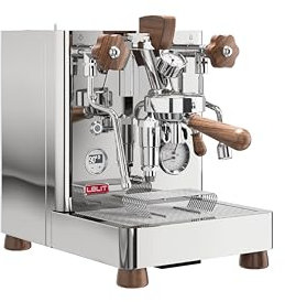 Lelit - Bianca Coffee Machine - With Milk Frother & Dual Boiler System - PL162T-4G81 - Polished Stainless Steel