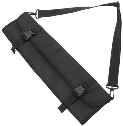 SHOWERORO Valigetta Da Cuoco Con Custodia A Portaposate E Organizer Compatto Con Tracolla Lunga Tasca in Rete E Cernierata Per Trasportare Posate E Oggetti Necessari